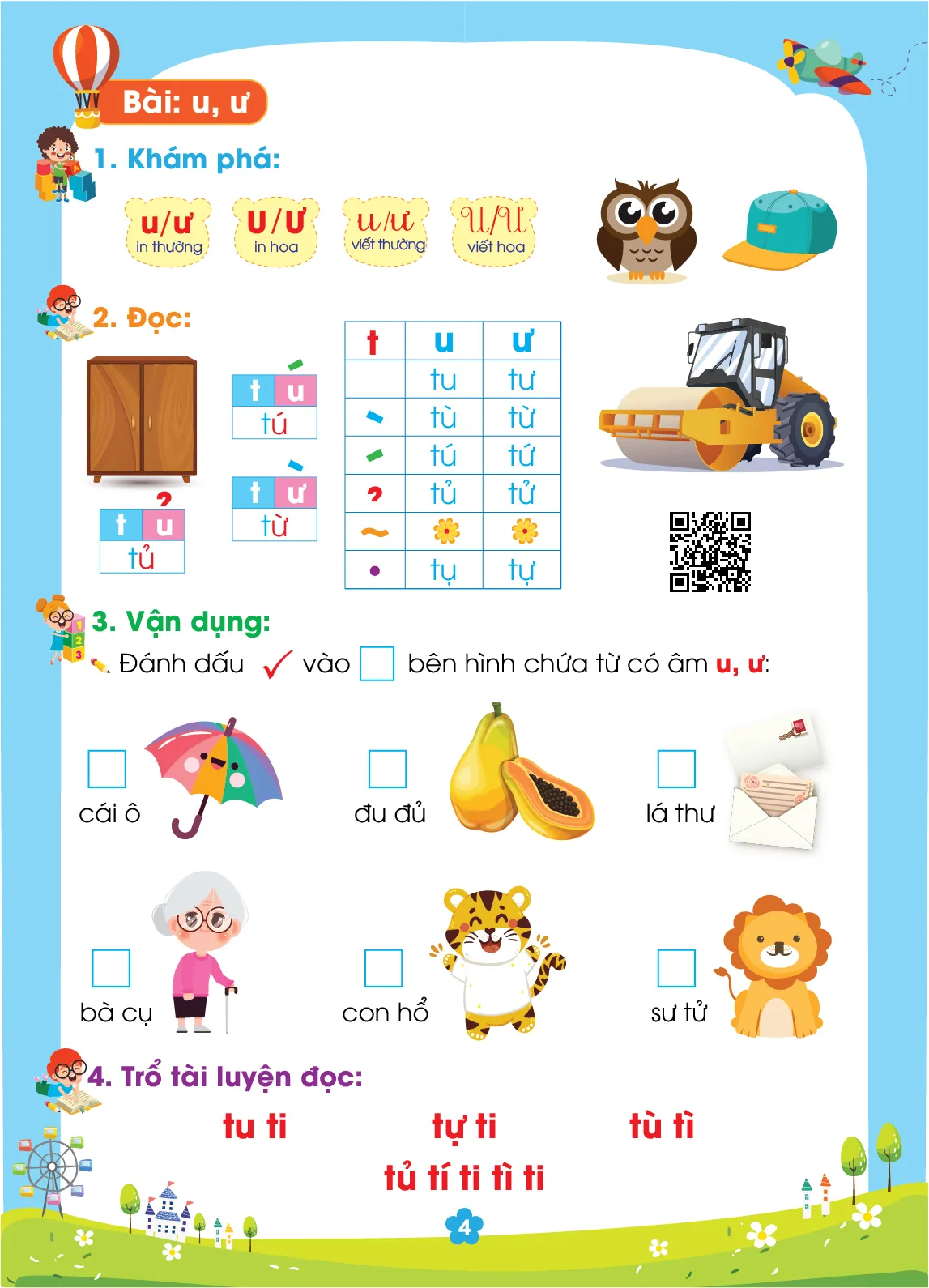 Luyện đọc Đánh vần Tư duy – Ngôn ngữ (bìa xanh) — ảnh 3
