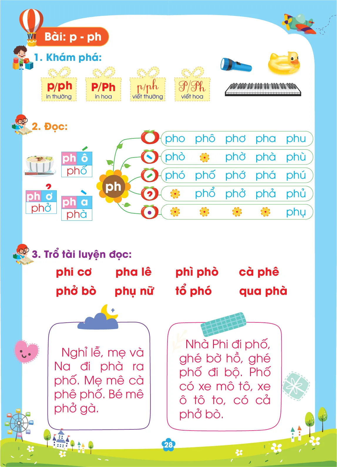 Luyện đọc Đánh vần Tư duy – Ngôn ngữ (bìa xanh) — ảnh 5