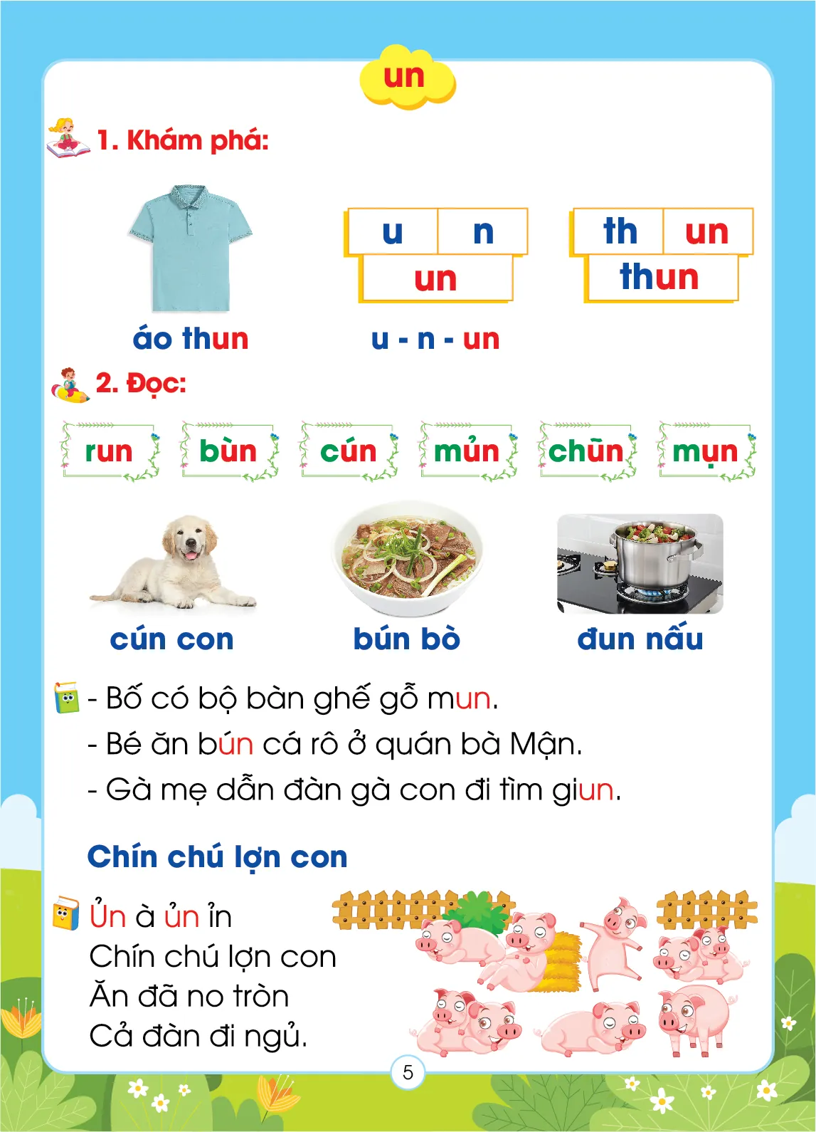 Luyện đọc TIẾNG VIỆT 1 (bìa vàng) (Quyển 2 – vân) — ảnh 6
