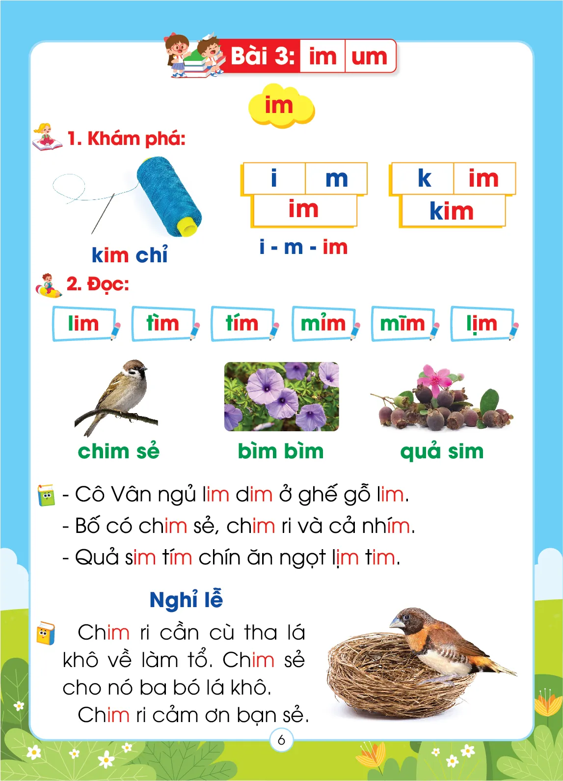 Luyện đọc TIẾNG VIỆT 1 (bìa vàng) (Quyển 2 – vân) — ảnh 7