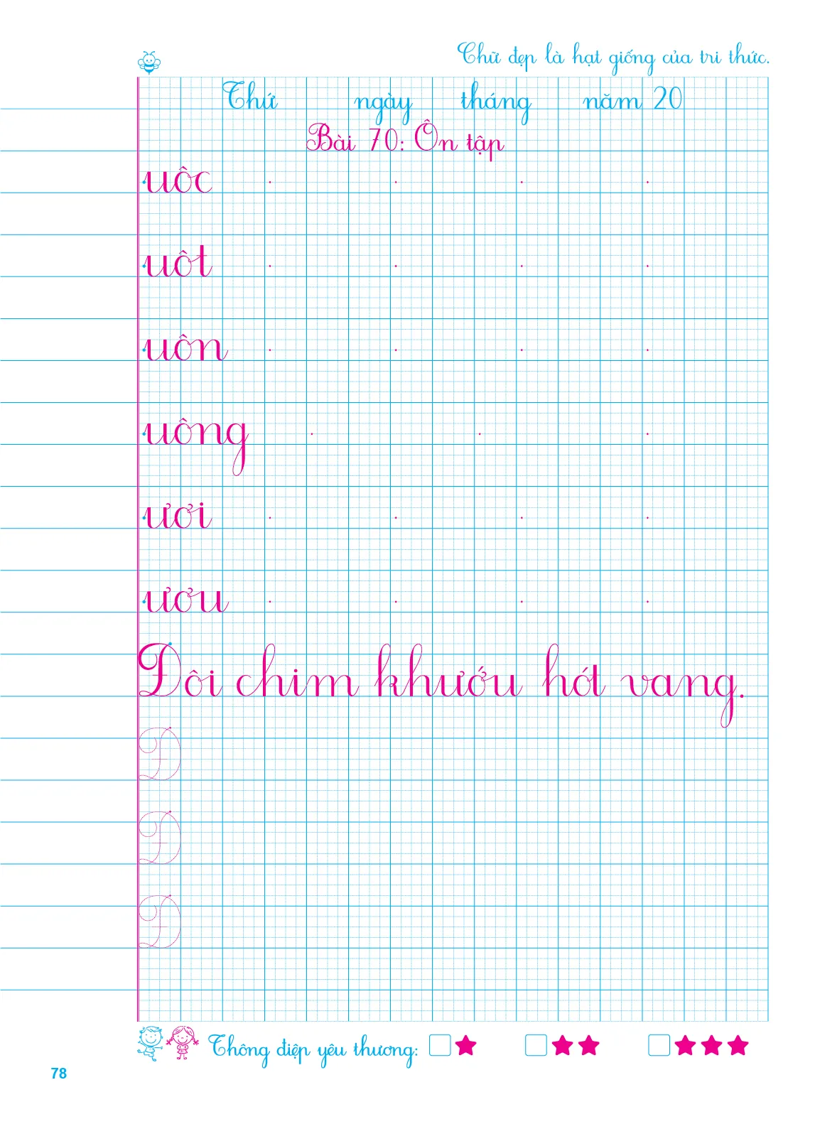 Vở ô li luyện viết Tăng cường Tập 1 (Kết nối) — ảnh 7