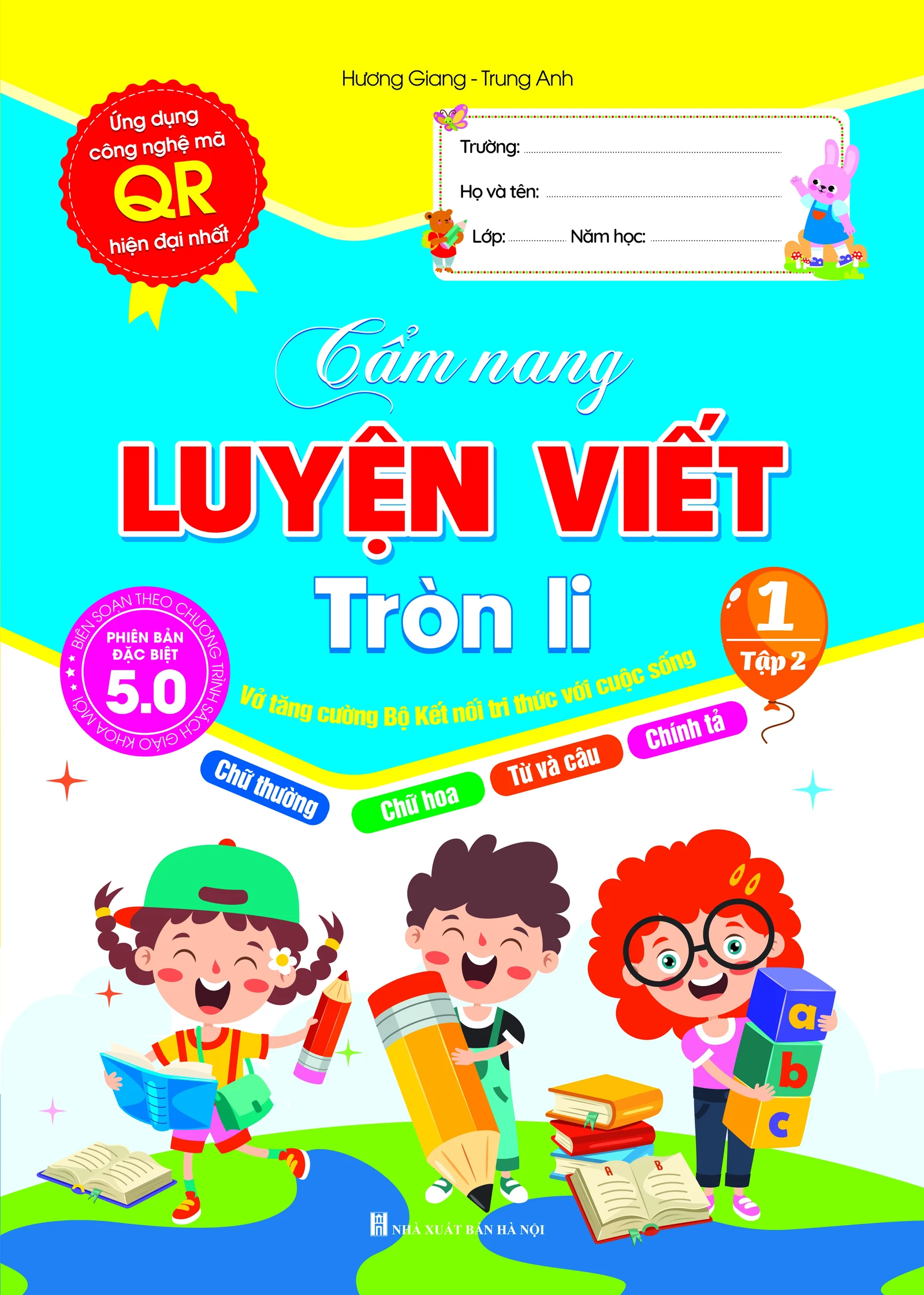 Vở ô li Cẩm nang Luyện viết Tròn li (Bộ Kết nối) – sách giáo dục cho bé