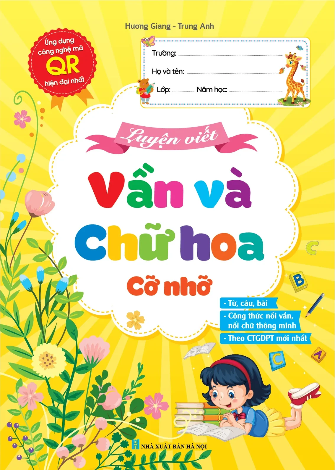 Luyện viết Vần và Chữ hoa - cỡ nhỡ – sách giáo dục cho bé
