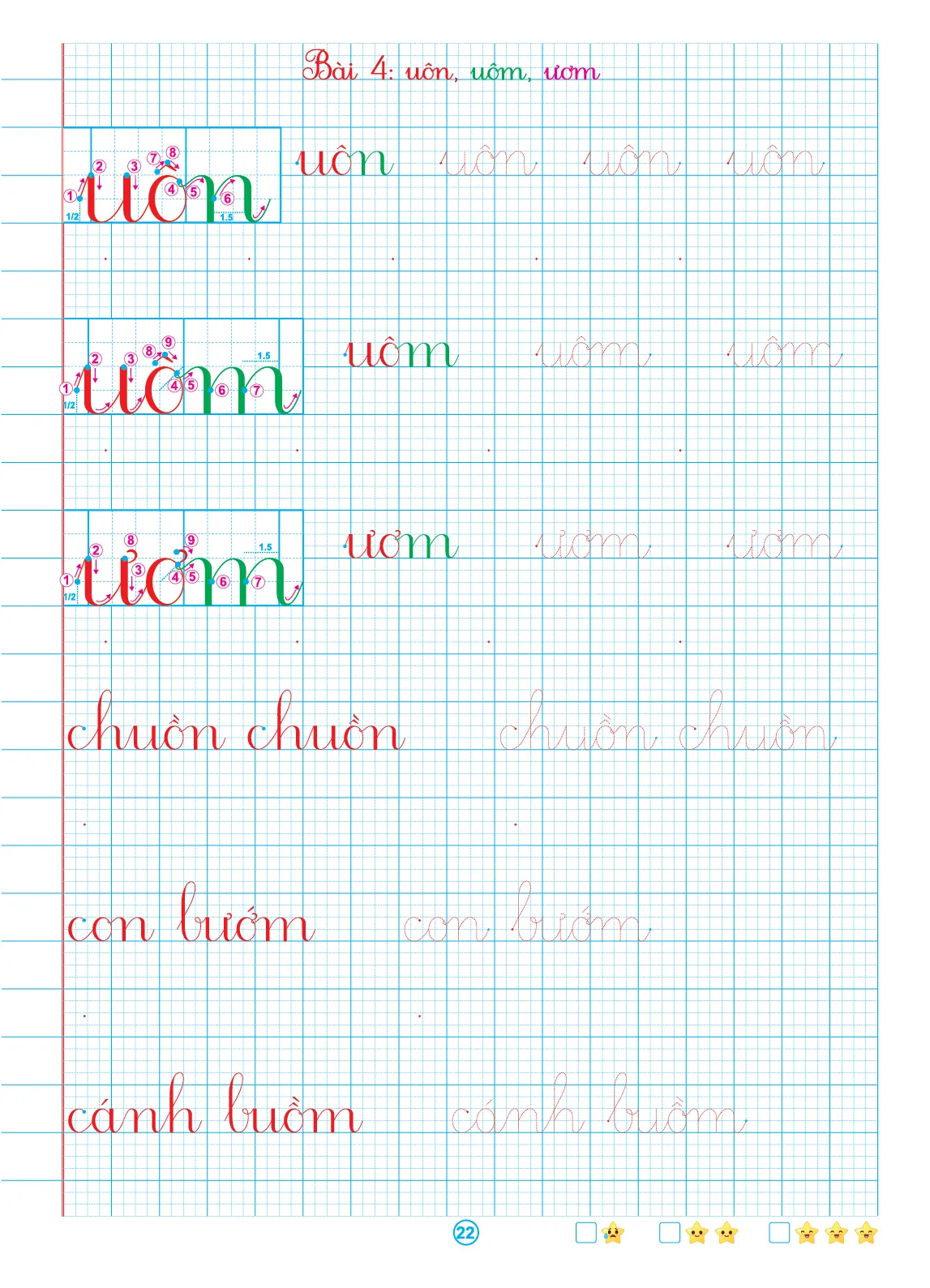 Luyện viết Vần và Chữ hoa - cỡ nhỡ — ảnh 5