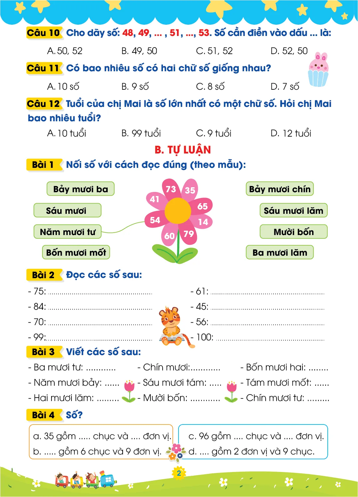 Cùng em khám phá Ôn hè Toán lớp 1 lên lớp 2 — ảnh 3