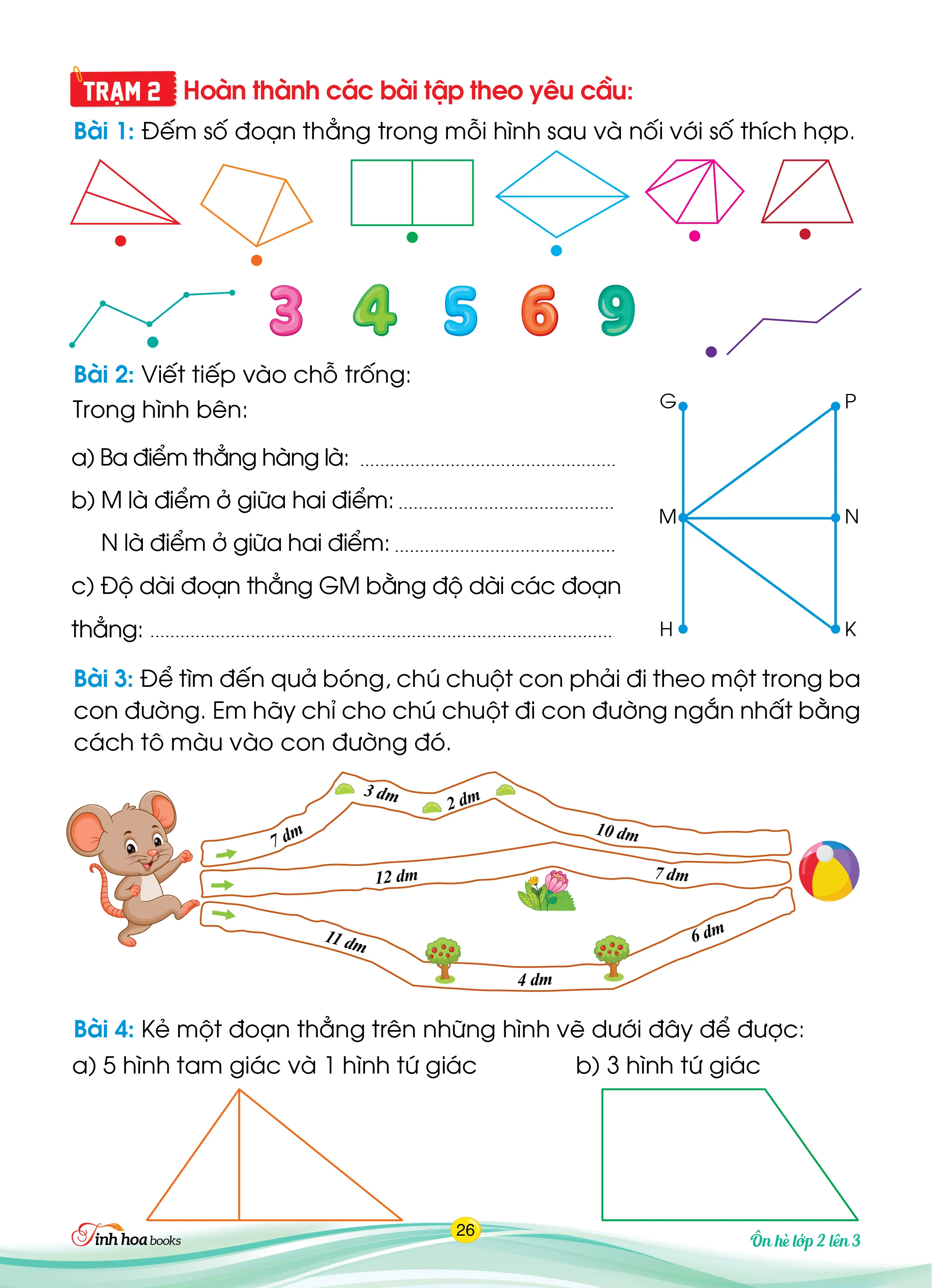 Cùng em bồi dưỡng Ôn hè Toán lớp 2 lên lớp 3 — ảnh 6