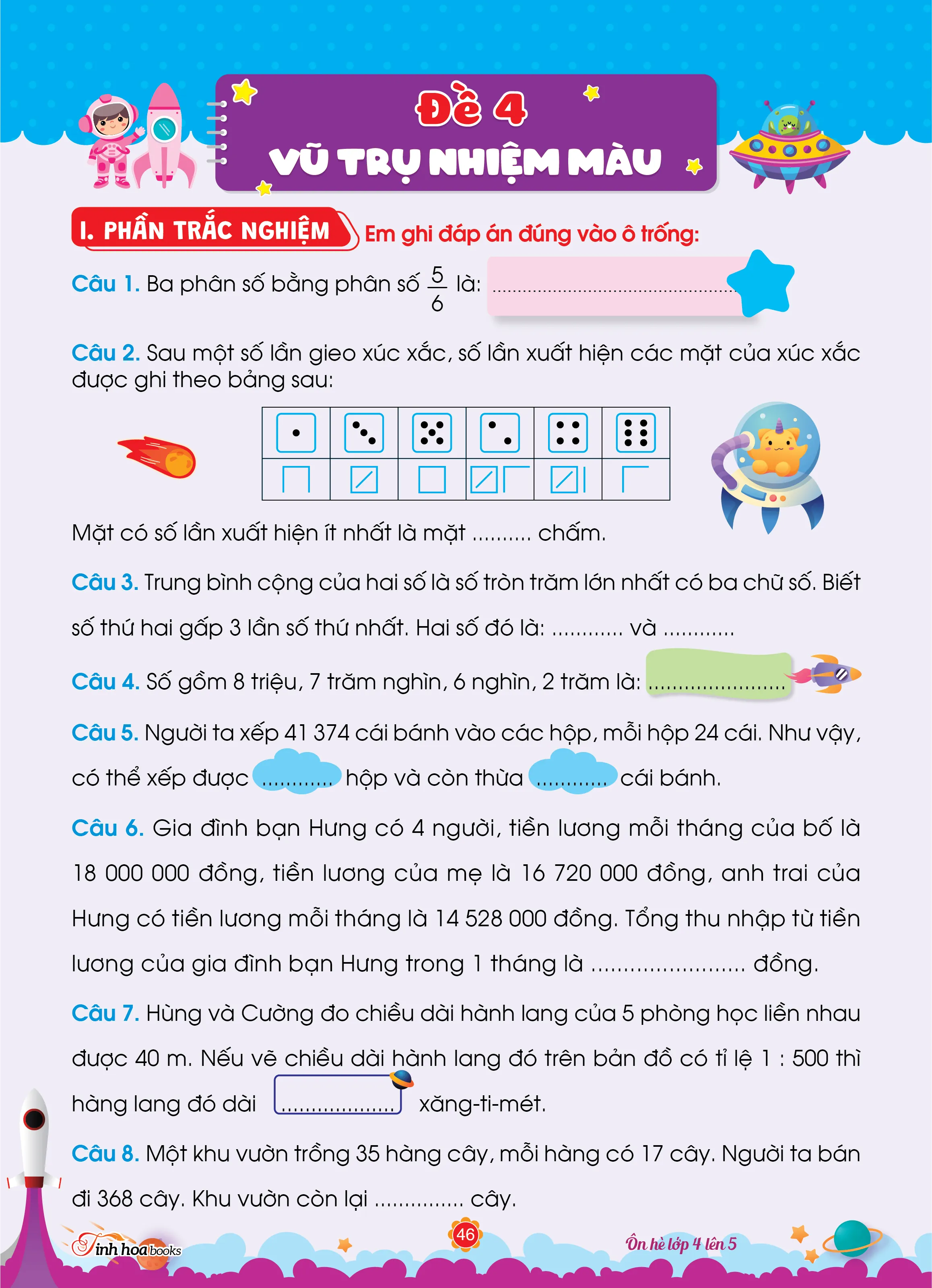Cùng em bồi dưỡng Ôn hè Toán lớp 4 lên lớp 5 — ảnh 7