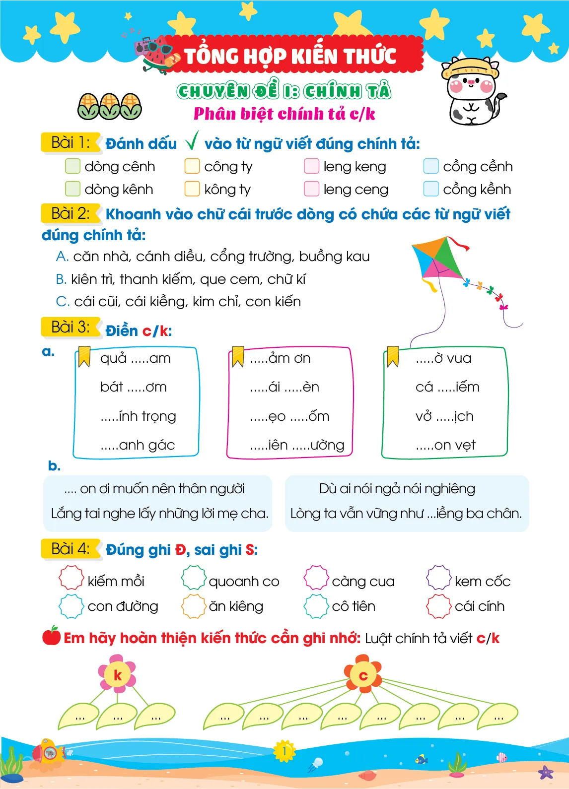 Cùng em khám phá Ôn hè Tiếng Việt lớp 1 lên lớp 2 — ảnh 2