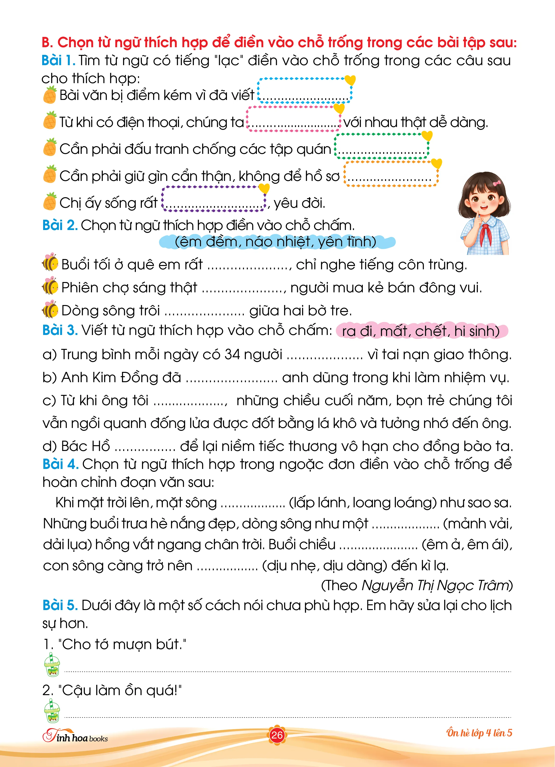 Cùng em bồi dưỡng Ôn hè Tiếng Việt lớp 4 lên lớp 5 — ảnh 7