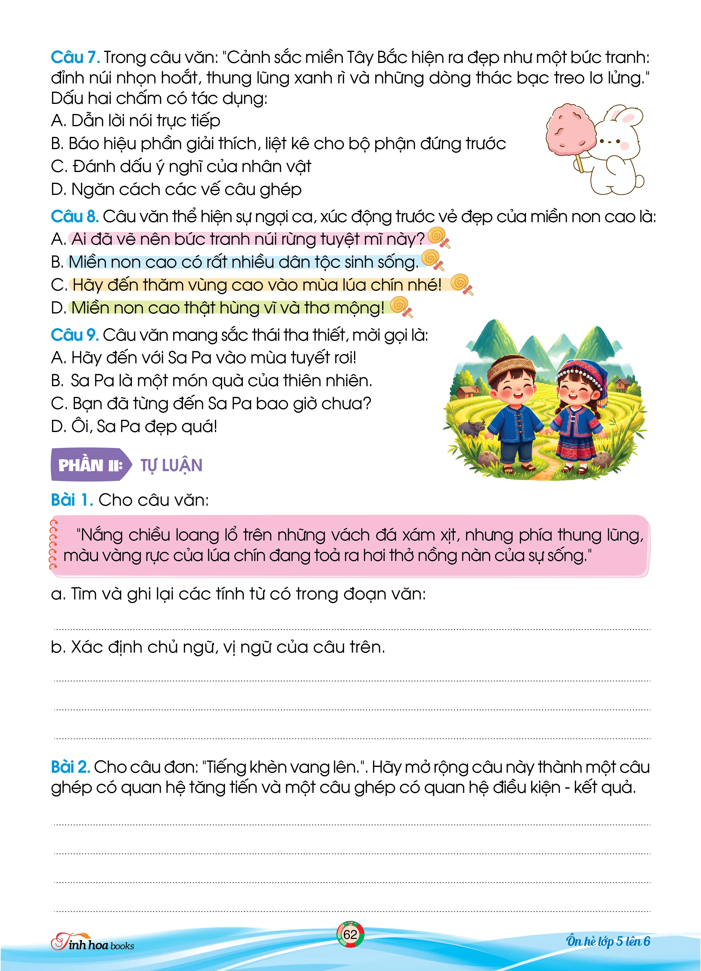 Cùng em bồi dưỡng Ôn hè Tiếng Việt lớp 5 lên lớp 6 — ảnh 7