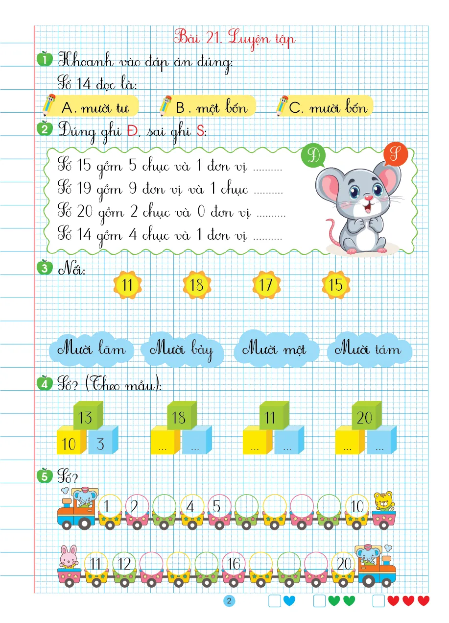 Vở ô li bài tập Toán tăng cường tập 2 (Kết nối) — ảnh 3